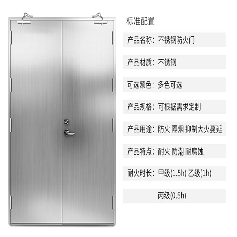 不銹鋼防火門21